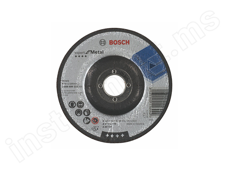 Зачистной круг по металлу Bosch 125х6,0х22 - фото 1