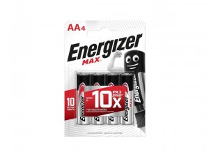 Батарейка Energizer MAX E91, LR06 АА, 4шт - фото 1