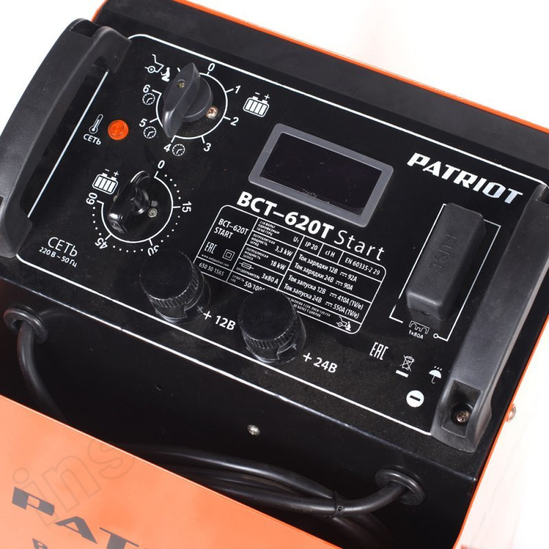 Пуско-зарядное устройство Patriot BCT- 620T Start - фото 2